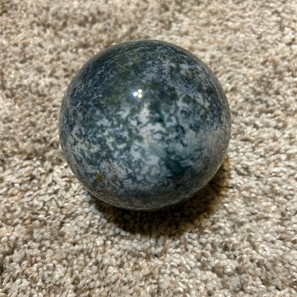 Tree Agate Sphere - Picture 5 of 6